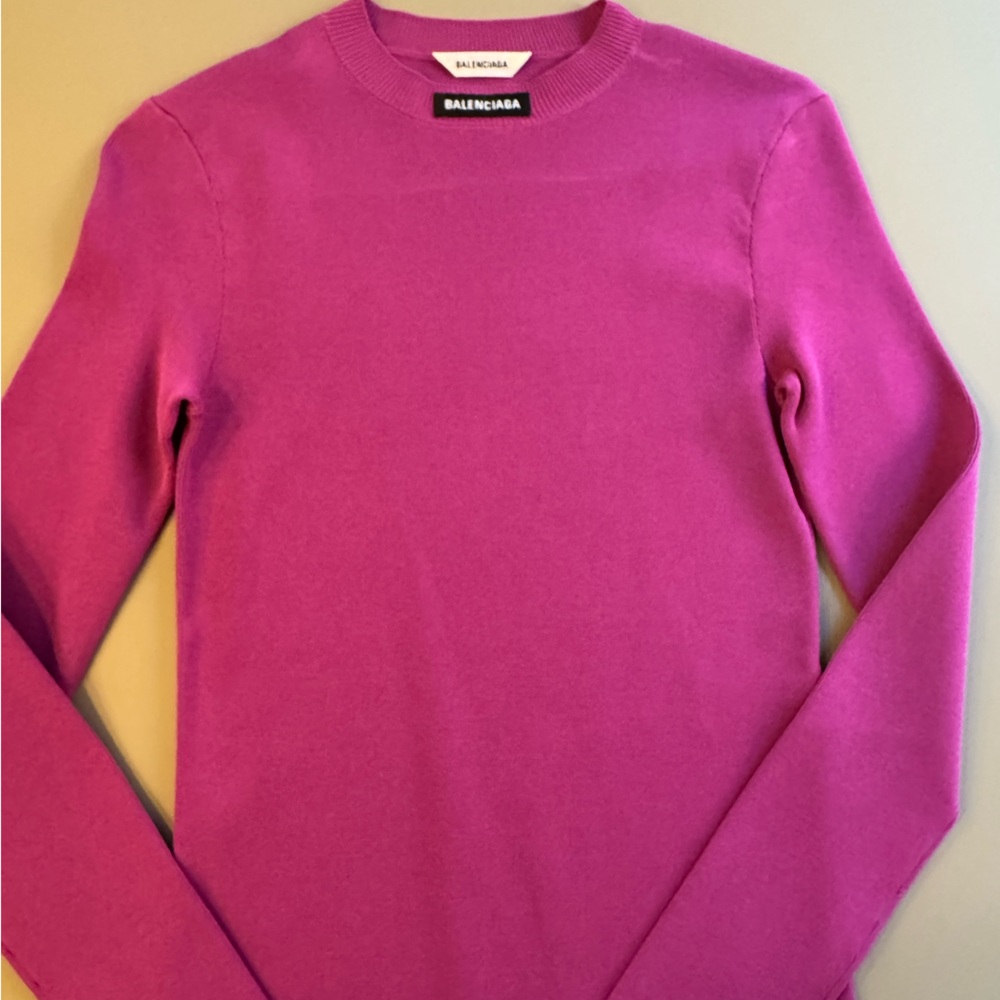 Balenciaga Pink Sweater